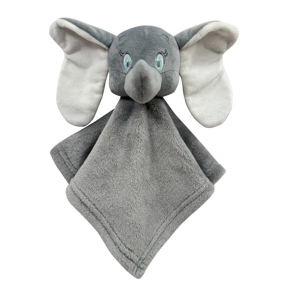 Manta de seguridad de felpa suave para niños Lambs & Ivy Disney Baby Dumbo Elephant Lovey Foto 1 de 4
