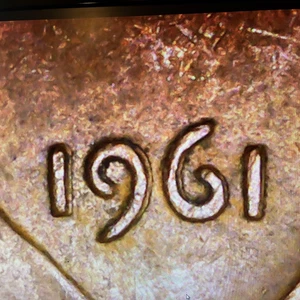 1961 Lincoln Memorial Cent DDO Date Error Coin - See photos - Picture 1 of 6