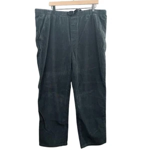 Pantalones de pana negros de uso original talla XLarge - Imagen 1 de 6