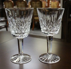 Juego de 2 copas de vino Waterford Lismore 5 7/8" Claret, varias disponibles - Imagen 1 de 4