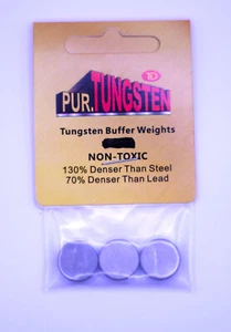 Mini Tungsten Weights (3Pack) 0.5 oz Each Total Weight 1.5 oz CUSTOM SIZE - Picture 1 of 5