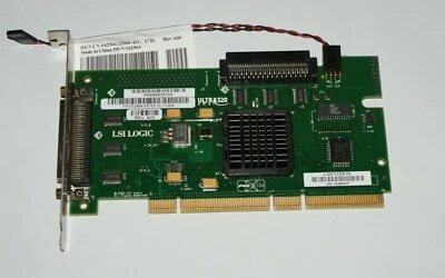 Dell LSI LOGIC LSI21320-IS ULTRA320 PCI-X SCSI Host Adaptor Card - Image 1 of 3