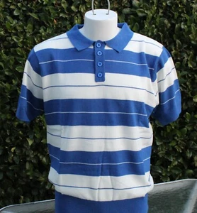Lowrider Charlie Brown Men's Polo Shirt Royal Blue/White Chicano Rap Cholo Homie - Picture 1 of 4