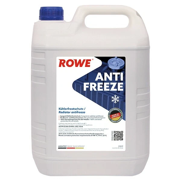 5 Liter Kühlerfrostschutz ROWE  Antifreeze - blau * GP 5,58 € p.L.* inkl.Versand - Bild 1 von 1