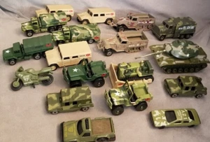 Lot 1:64 G.I. JOE Maisto Military, Hummer, Pumper, 2.5 Ton, Jeep, Truck - More - Picture 1 of 16