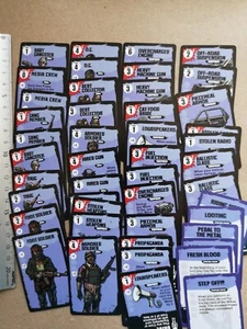 GANGSTERS FACTION CARDS DISTRICT 9 BOARDGAME G959 - Imagen 1 de 1