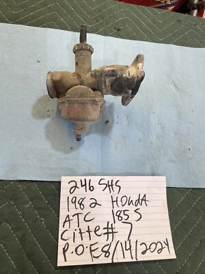 Carburador Honda ATC 185 S 1982 OEM 246 Foto 1 de 4