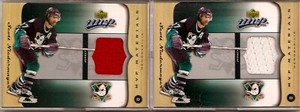 2005-06 UD Upper Deck MVP Materials Scott Niedermayer GUJ M-SN Pair  (H-0183)