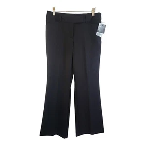 George Size 6P Modern Fit New Straight Fit Through Hip & Thigh Dress Pants Black - Picture 1 of 12