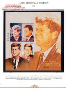 MICRONESIA 2002 JFK - JOHN KENNEDY S/S + M/S MNH AMERICANA - Picture 1 of 2