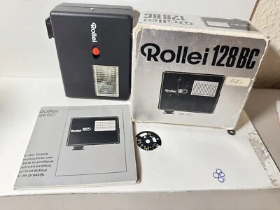 #F0054 - Rollei 128 BC Mit Anleitung Blitz Blitzgerät Flash - Bild 1 von 2
