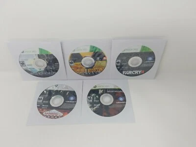 XBOX 360 Game Lot/Bundle  5 Games Disc Only in Sleeves Farcry4, Dishonored - Image 1 of 4