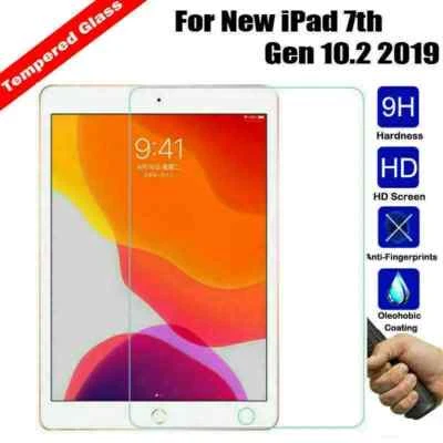 For Apple iPad Pro 10.2" 7th Gen 2019 2020 2021 TEMPERED GLASS Screen Protector - Image 1 of 4