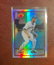 2002 Bowman CHROME Gary Sheffield 1989 Bowman Rookie REFRACTOR🌈MINT💎Insert🚨
