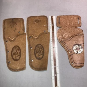 Vintage Western Cowboys Toys Kids Toy Holsters NY CA Christmas Gifts Tariffs - Picture 1 of 4