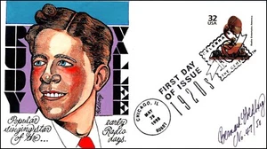 Scott 3184k 32 Cents Radio Entertains Bernard Goldberg Hand Painted FDC 47 Of 50 - Picture 1 of 2