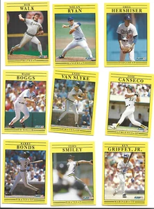 1991 Fleer Baseball Cards-Baseball Card Singles - Picture 1 of 9