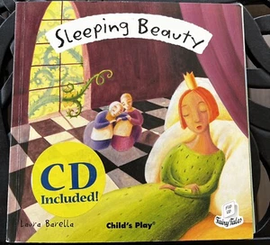 Sleeping Beauty Book & CD Listening Read Aloud Lift Flap Disney Fairytale - Picture 1 of 2