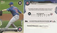 Kyle Hendricks CHICAGO CUBS 2021 TOPPS NOW MLB NETWORK TOP 100 T-84 SP 1134