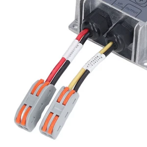 Solar Battery Charge Controller Boost MPPT Voltage Adjustable Waterproof - Photo 1/12