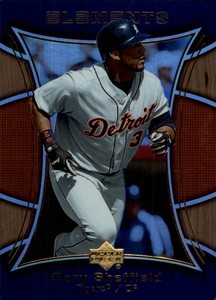 2007 Upper Deck Elements Baseball Card #16 Gary Sheffield