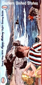 1963 Esso Road Map: Eastern United States (P963) NOS - Picture 1 of 1