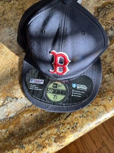 Boston Red Sox Fitted Hat 7 3/8 - Picture 1 of 2