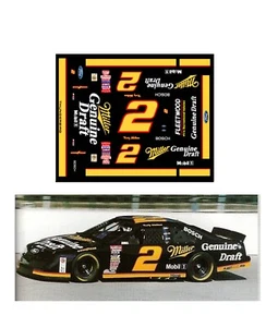 #2 Rusty Wallace MGD T-Bird 1994 1/32 scale DECAL Cerrara Scalextric SCX - Picture 1 of 3