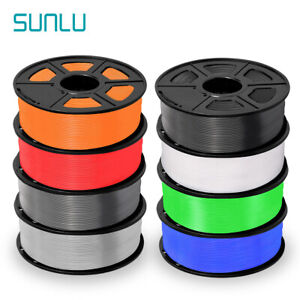 SUNLU PLA PLA+ SILK PETG ABS TPU 3D Printer Filament 1KG/0.25KG 1.75mm No Knot