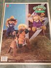 Cabbage Patch Kids 25 Pc Frame Tray Puzzle~1984 Milton Bradley 11.5x14.5 Farmer 