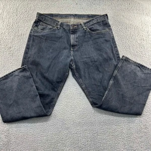 Magellan Size 36 Denim Blue Jeans dark wash 36x30 Quality - Picture 1 of 11