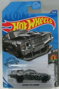 Hot Wheels HW Dream Garage 8/10 Silver Custom '71 El Camino 40/250 3+ Mattel - Picture 1 of 2