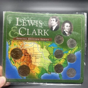 Lewis & Clark Sacagawea Sonderedition Serie Münzsatz Littleton Münzgesellschaft - Bild 1 von 7