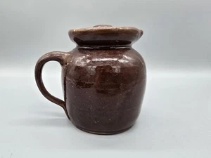 Vintage Stoneware Pottery Creamer Small Pitcher - Picture 1 of 5