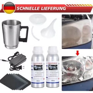 800g+800g Scheinwerfer Reparatur Set Aufbereitungsset / Reparatur / Bedampfer - Bild 1 von 14