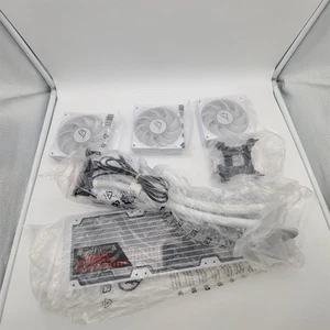 ASUS ROG RYUJIN III 360 ARGB EXTREME White Ed. all-in-one AIO CPU liquid cooler - Afbeelding 1 van 5