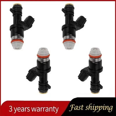 Set of 4 Fuel Injectors Fit For Acura ILX 2.4L L4 2013 2014 2015 16450R40A01 USA - Image 1 of 4