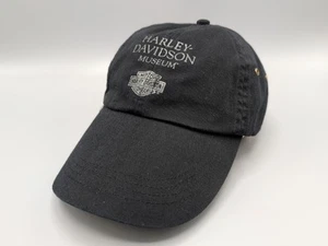 Harley Davidson Museum Black Baseball Cap Strapback Adjustable Hat - Bild 1 von 15