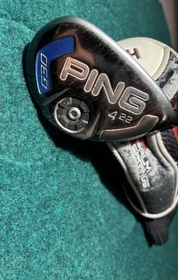 Ping G30 4 Hybrid 22 Deg Ping Graphite Regular Tour 90gm Shaft Golf Pride Wrap - Image 1 of 4