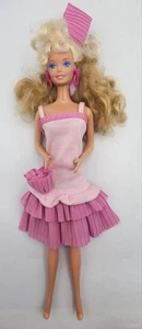 Vintage 1988 Super Style Barbie Puppe Mattel 1980er ~ 2 Tone Hair / Dinner Date Kleid + - Bild 1 von 20