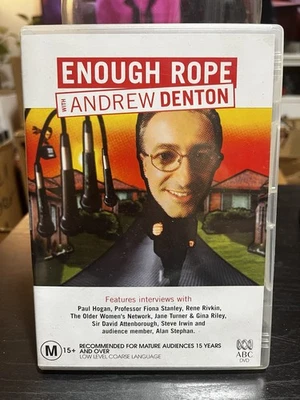 Enough Rope with Andrew Denton (DVD, 2000) Region 4 Fast Postage AT - image 1 of 2