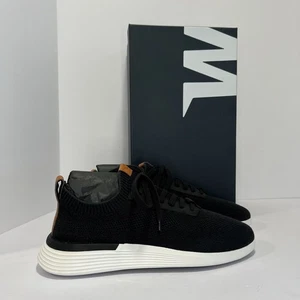 Wolf And Shepherd SwiftKnit Trainer Black With White Sole Men's Size 7 - Picture 1 of 7