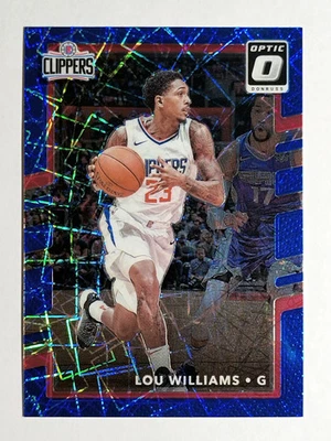 2017-18 Donruss Optic Blue Velocity #65 Lou Williams - Image 1 of 2