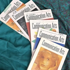 Lot of 6 Communication Arts CA Magazines - Picture 1 of 7