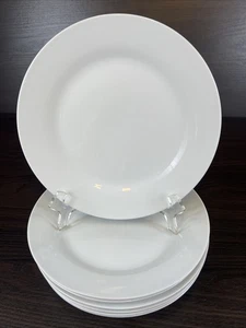 7 Williams Sonoma Offene Küche Weiß Porzellan 9" Rand Salatteller - Bild 1 von 9