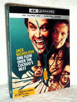 One Flew Over the Cuckoo's Nest (4K/Blu-ray, 2025) NEW Jack Nicholson classic  - Image 1 of 4