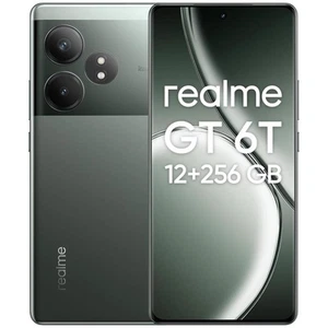 Realme Gt 6T 5G 12GB Ram 256GB Memoria Display 6.78" 120Hz 5500mAh Razor Green - Foto 1 di 7