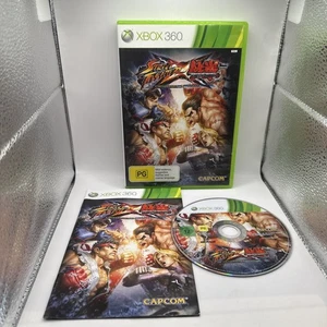 Street Fighter X Tekken • Xbox 360 Game + Manual (2012) PAL AUS • Complete - Picture 1 of 5