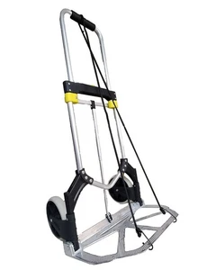 Pointe International Bantam beweglicher Handwagen 200 Pfund maximale Belastung schwarz - Bild 1 von 3