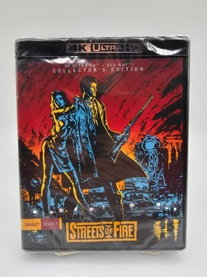Streets of Fire - Collector's Edition (4K Ultra HD + Blu-Ray, 1984) - Brand New - Image 1 of 4